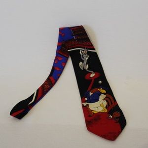 Looney Tunes Baseball Theme Tie
